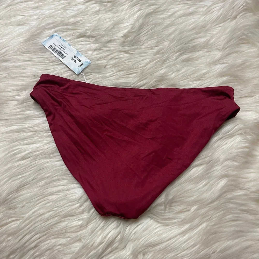Frankie's bikinis Malia Bottom - Maroon